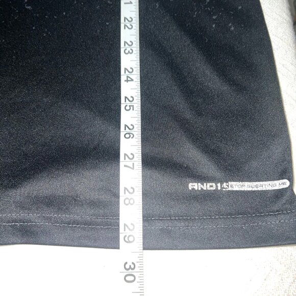 And1 Mens Athletic Short Sleeve XL Dark Gray w/ spots Sports Tee shirt - Picture 3 of 3